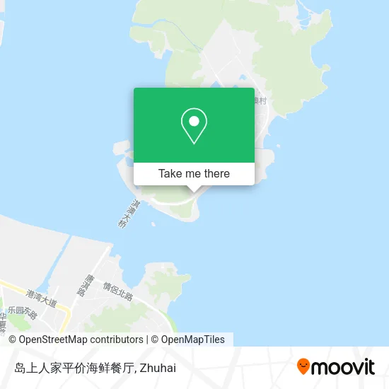 岛上人家平价海鲜餐厅 map