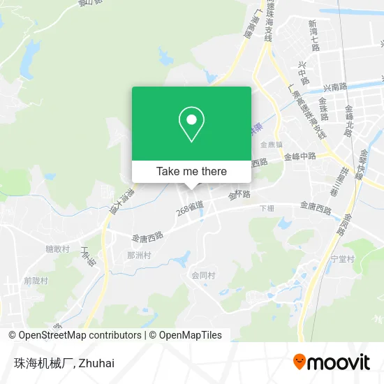 珠海机械厂 map