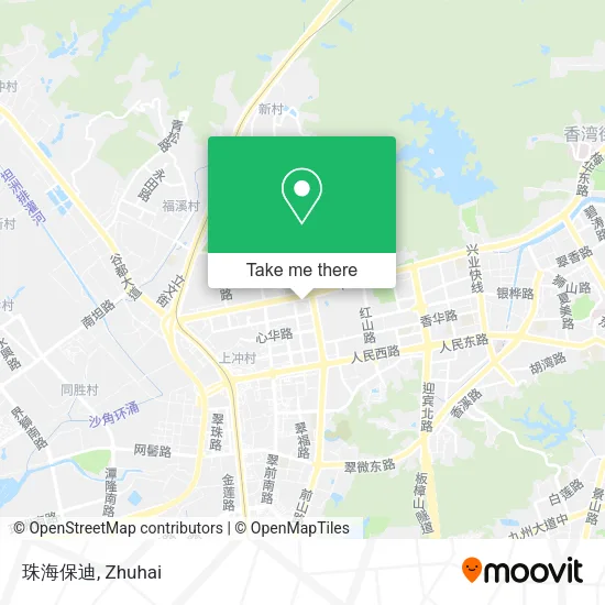 珠海保迪 map