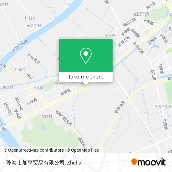 珠海市加亨贸易有限公司 map