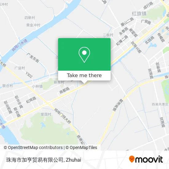 珠海市加亨贸易有限公司 map
