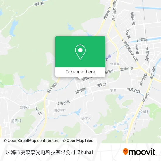 珠海市亮森森光电科技有限公司 map