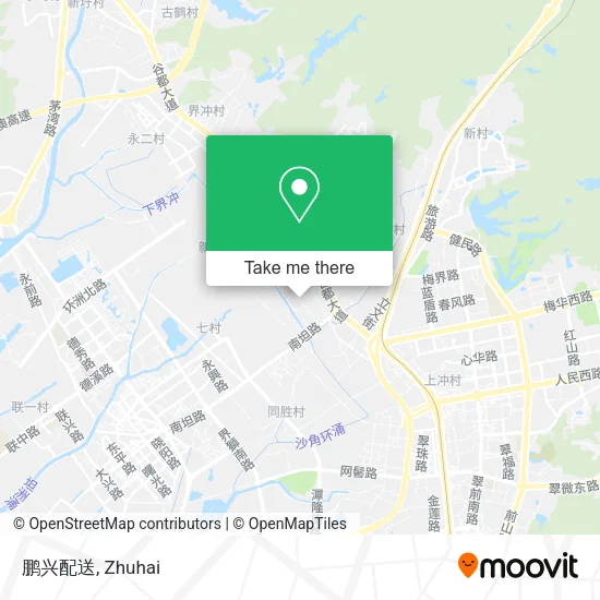 鹏兴配送 map