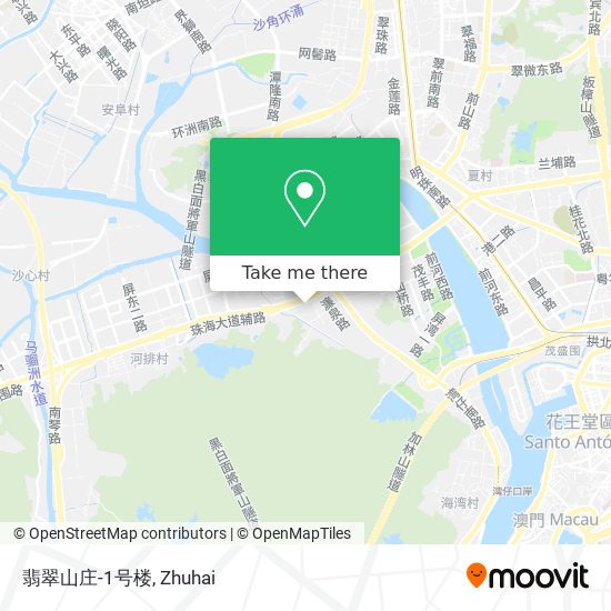 翡翠山庄-1号楼 map