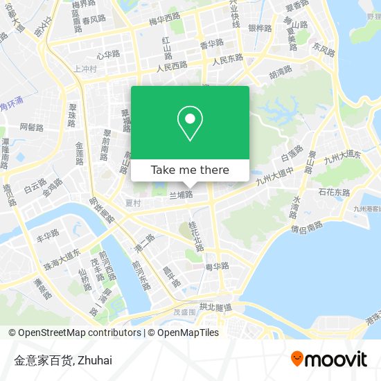金意家百货 map