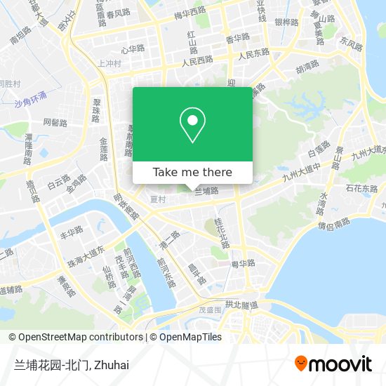 兰埔花园-北门 map