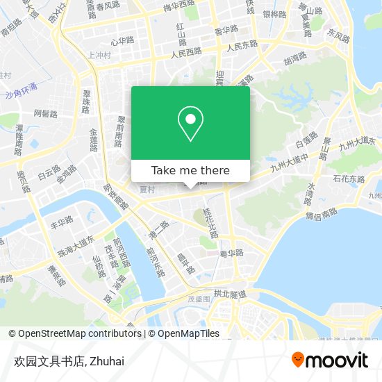 欢园文具书店 map