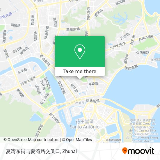 夏湾东街与夏湾路交叉口 map