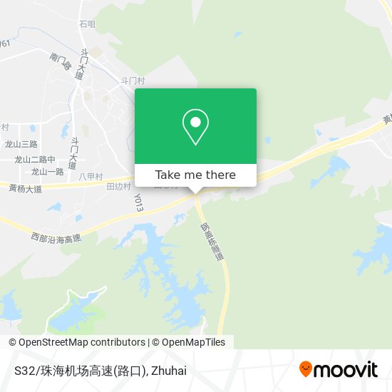 S32/珠海机场高速(路口) map