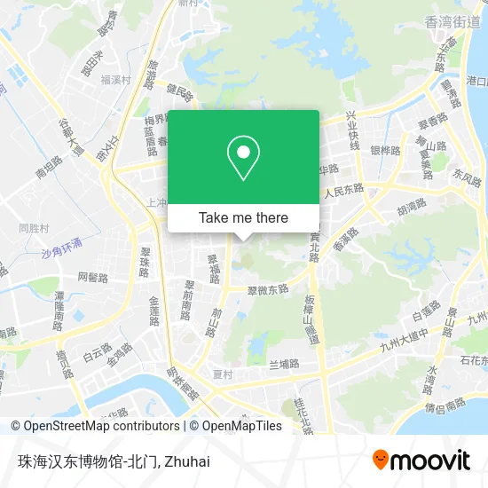 珠海汉东博物馆-北门 map