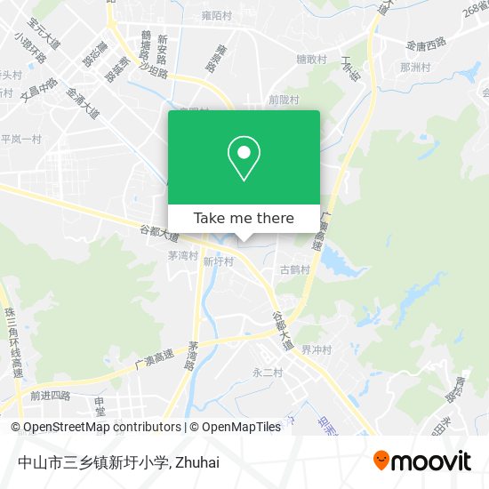 中山市三乡镇新圩小学 map