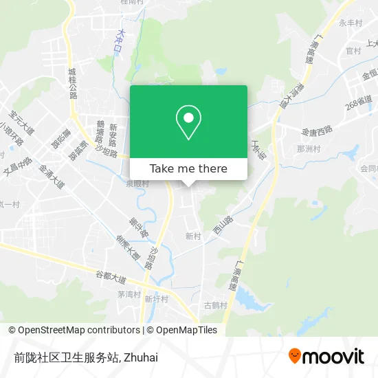 前陇社区卫生服务站 map