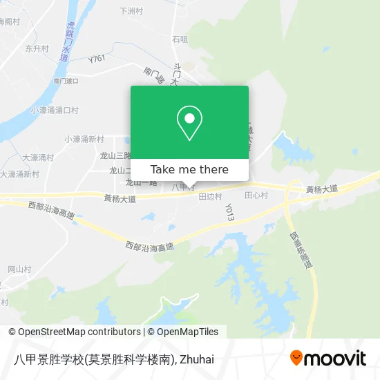 八甲景胜学校(莫景胜科学楼南) map