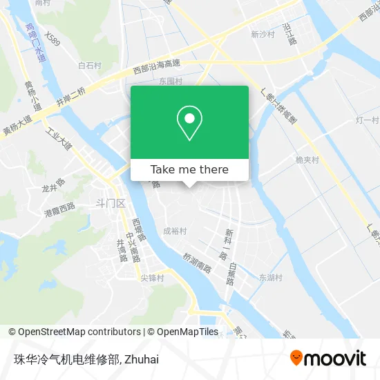 珠华冷气机电维修部 map