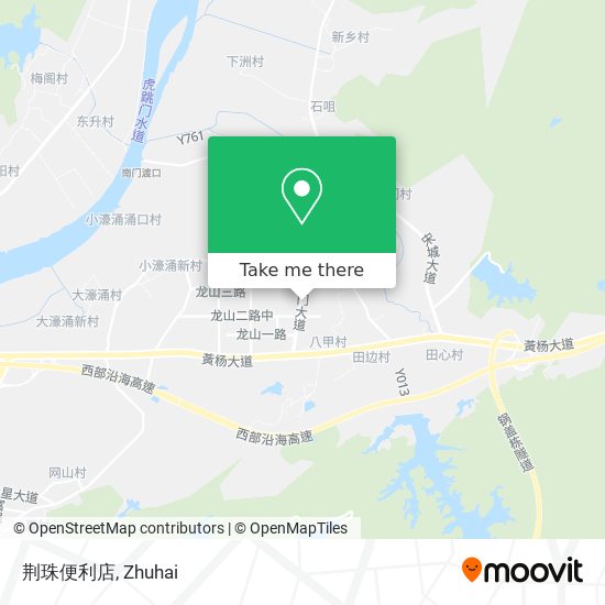 荆珠便利店 map