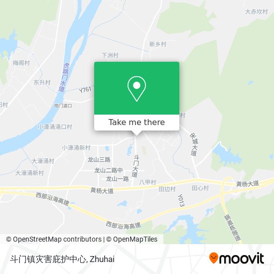 斗门镇灾害庇护中心 map