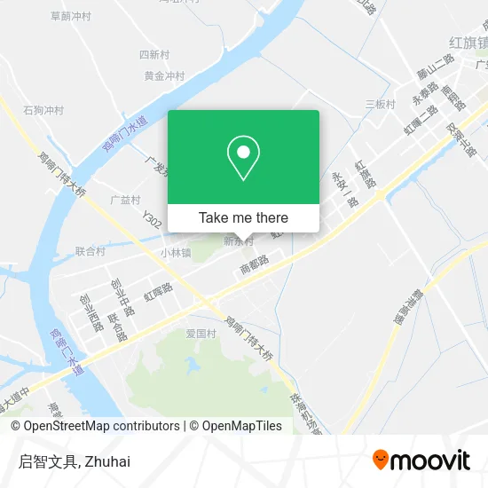 启智文具 map