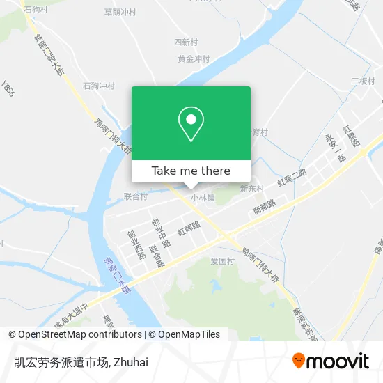 凯宏劳务派遣市场 map