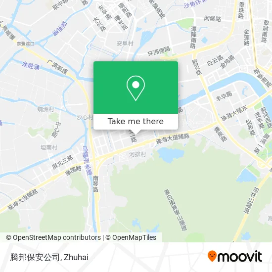腾邦保安公司 map