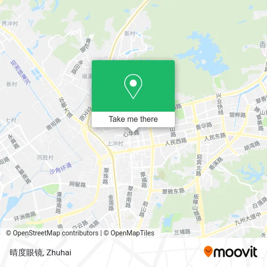 晴度眼镜 map