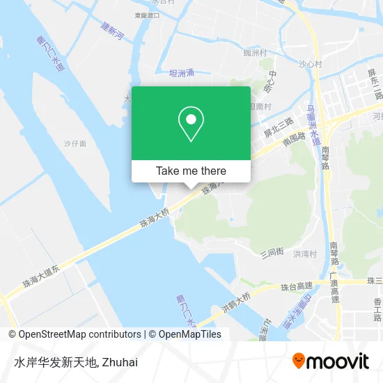 水岸华发新天地 map