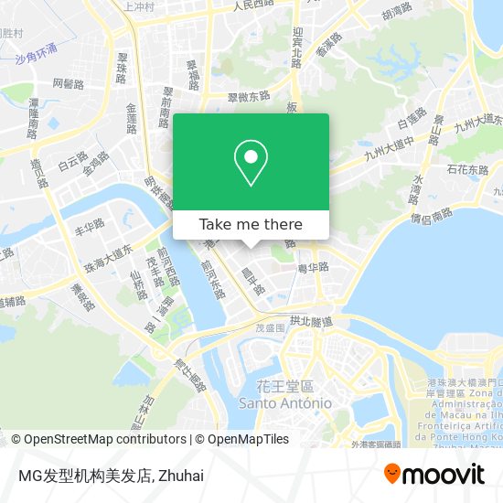 MG发型机构美发店 map