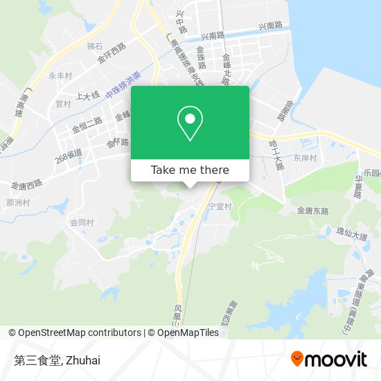 第三食堂 map