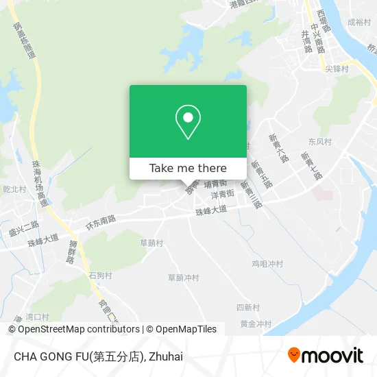 CHA GONG FU(第五分店) map