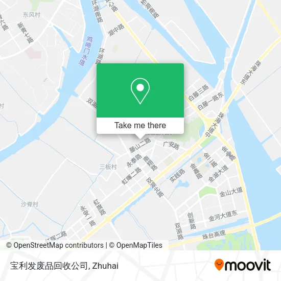 宝利发废品回收公司 map