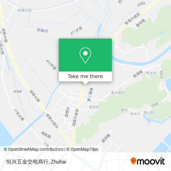 恒兴五金交电商行 map