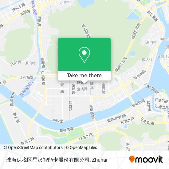 珠海保税区星汉智能卡股份有限公司 map