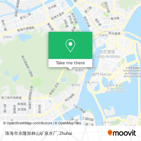 珠海市永隆加林山矿泉水厂 map