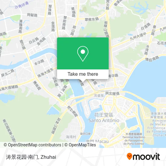 涛景花园-南门 map