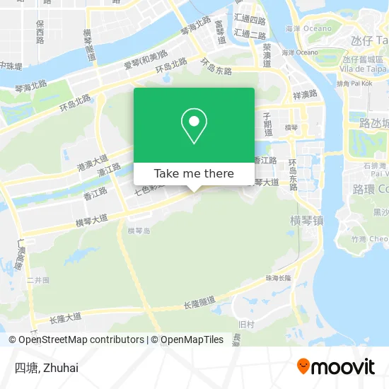 四塘 map