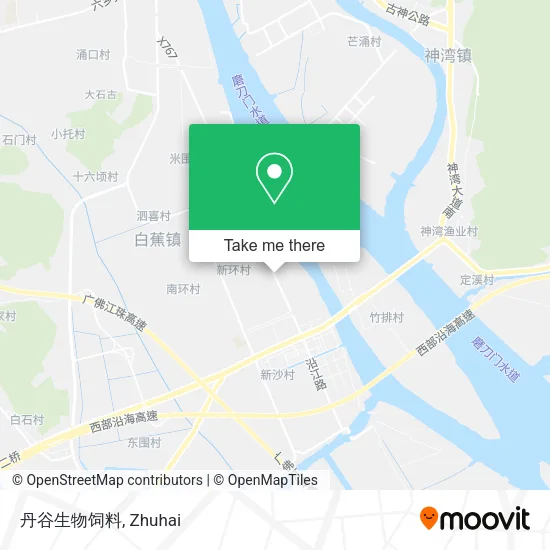 丹谷生物饲料 map