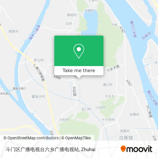 斗门区广播电视台六乡广播电视站 map