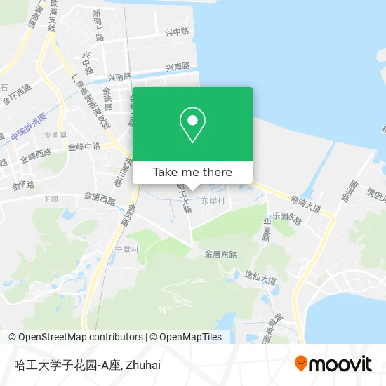 哈工大学子花园-A座 map