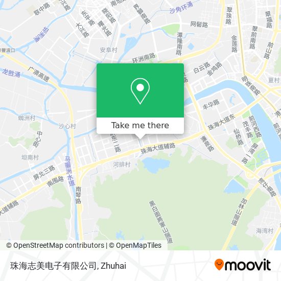 珠海志美电子有限公司 map