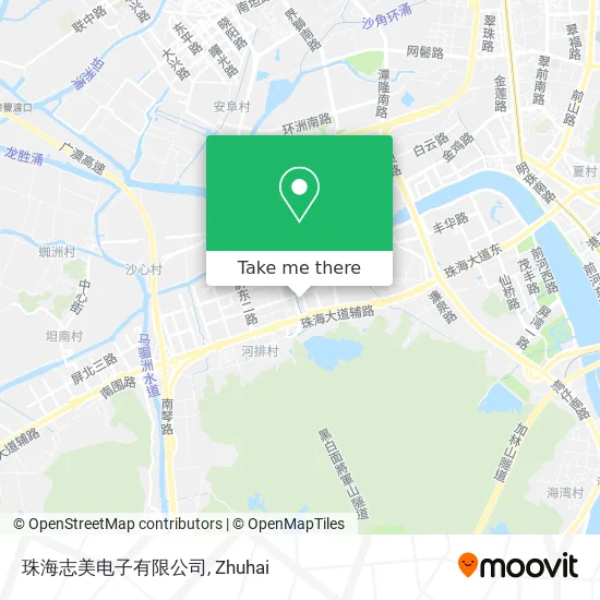 珠海志美电子有限公司 map