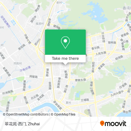 翠花苑-西门 map