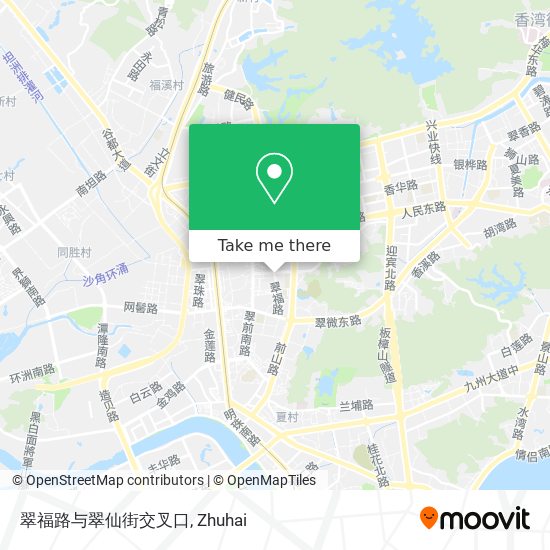 翠福路与翠仙街交叉口 map