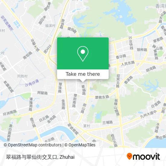 翠福路与翠仙街交叉口 map