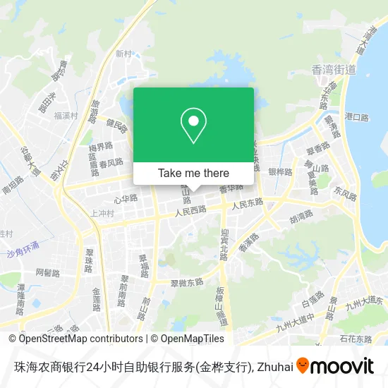 珠海农商银行24小时自助银行服务(金桦支行) map