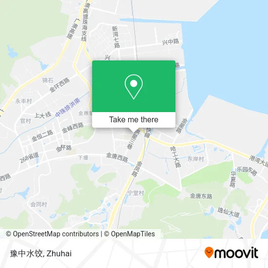豫中水饺 map