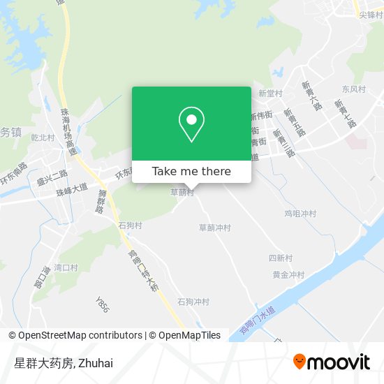 星群大药房 map