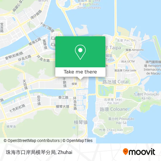 珠海市口岸局横琴分局 map