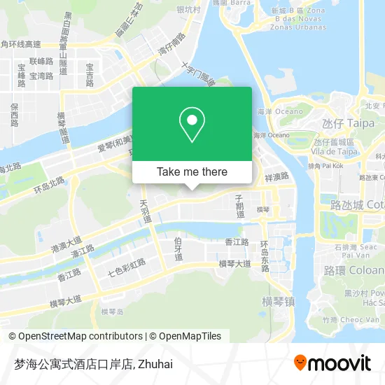 梦海公寓式酒店口岸店 map