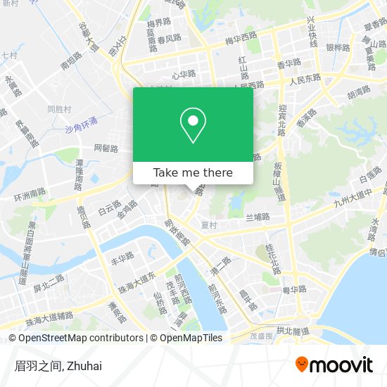 眉羽之间 map