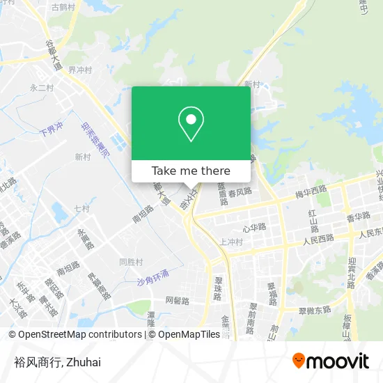 裕风商行 map