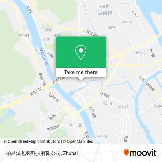 柏昌源包装科技有限公司 map